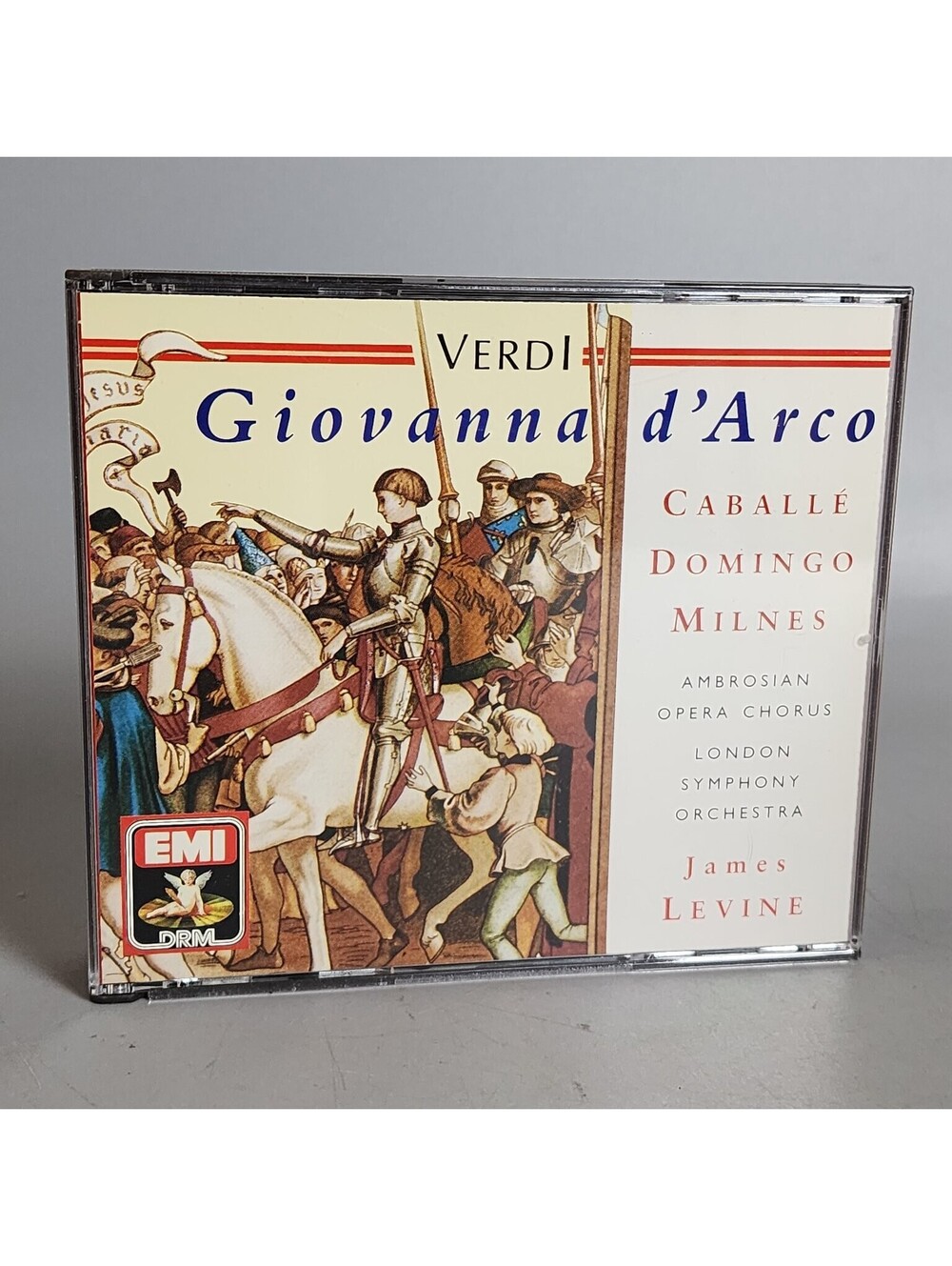 Verdi: Giovanna d'Arco 2xCD - Caballé, Domingo, Milnes, Levine - EMI Classics